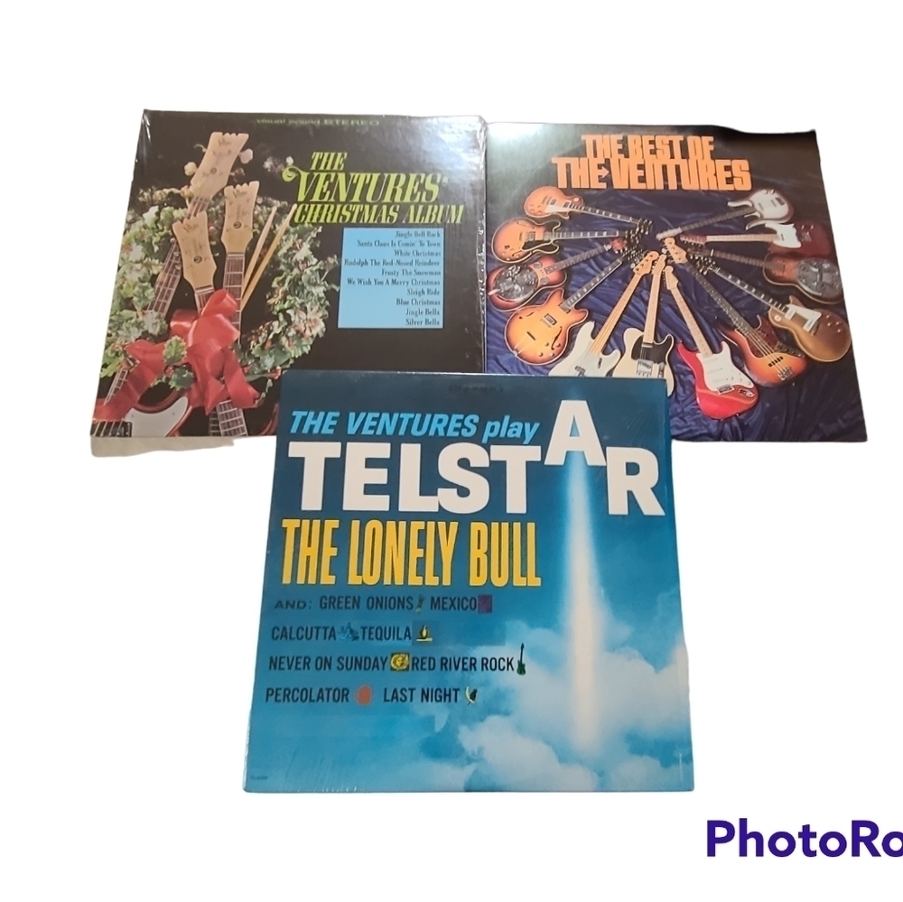 Bundle lot of Vintage The Ventures records